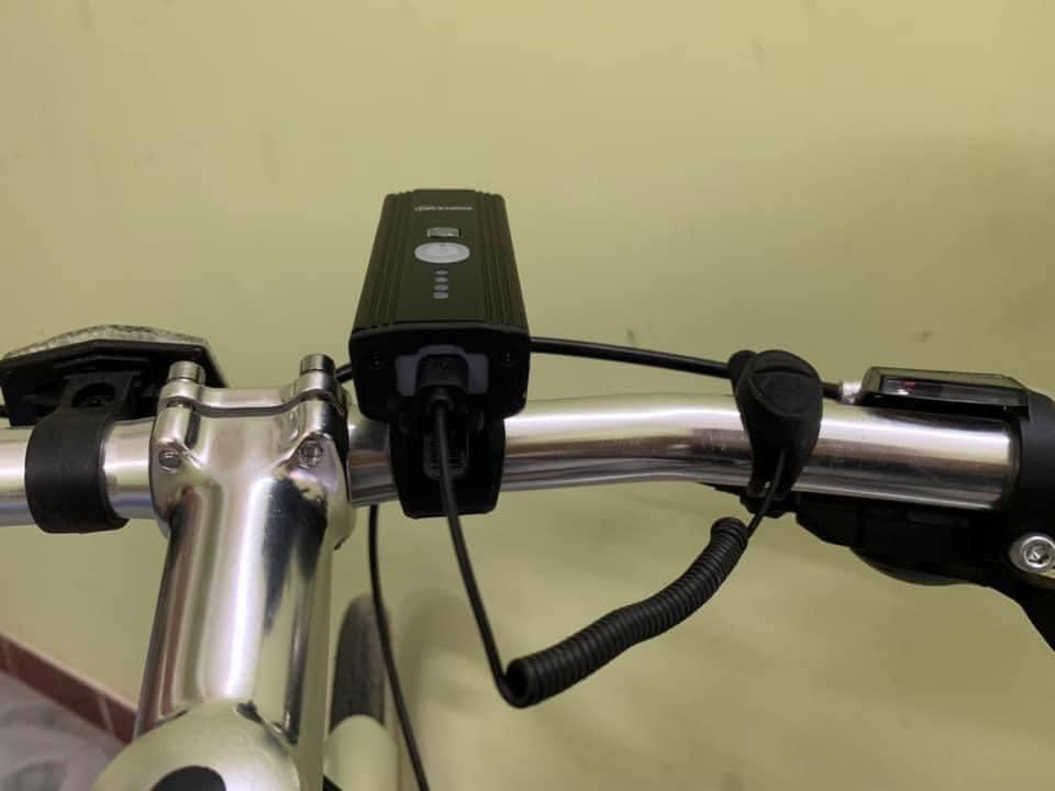 Đèn xe đạp kiêm còi HJ062