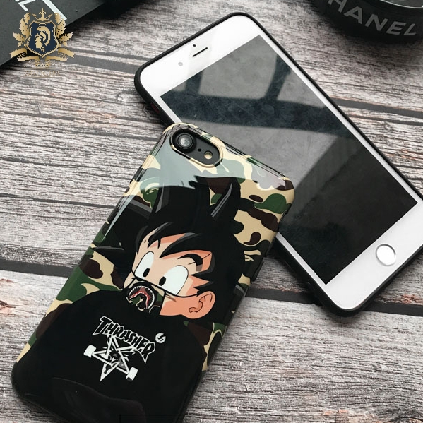 Ốp lưng Iphone [CHƯA AI BÁN-VIDEO] Ốp lưng Songoku Siêu Chất IP6plus/6Splus/7plus/8plus/IPX/IPXs