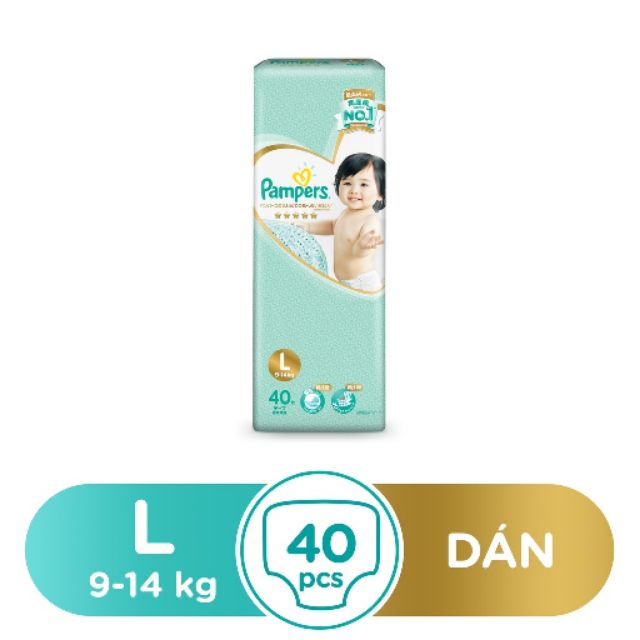 PAMPERS TÃ DÁN CAO CẤP NỘI ĐỊA NHẬT M48 ( 6-11KG)