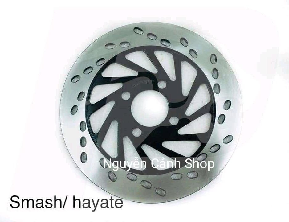 [HCM]đĩa thắng trước xe hayate zin lòng đen