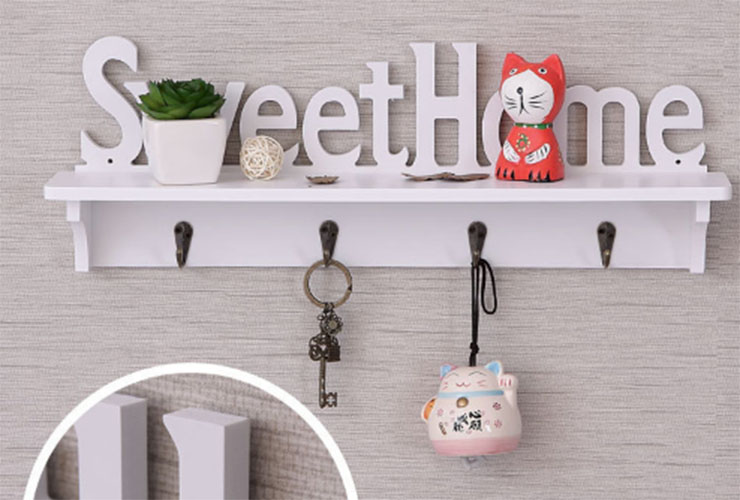 Kệ Treo Tường Trang Trí Sweet Home