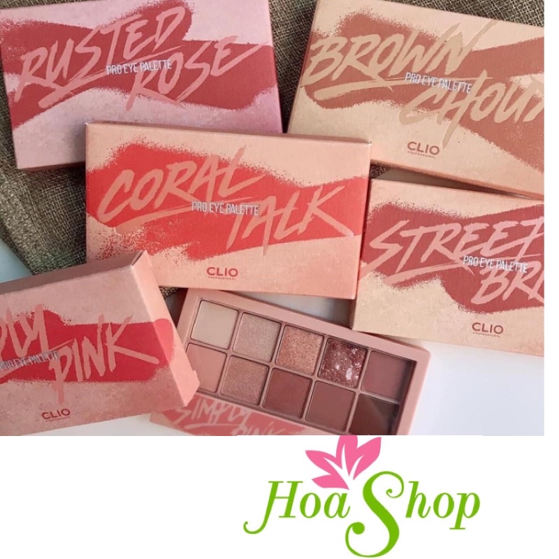 [HOÀN TIỀN 15%]Bảng Phấn Mắt Clio Pro Eye Palette