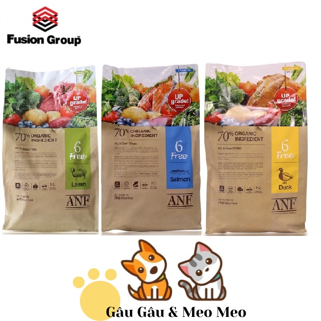 Thức ăn chó ANF 6 FREE + (BAO NGUYÊN SEAL 1,6kg) nhập khẩu chính hãng
