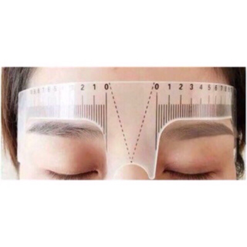 Thước Chữ M ôm Trán đo Vẽ Lông Mày