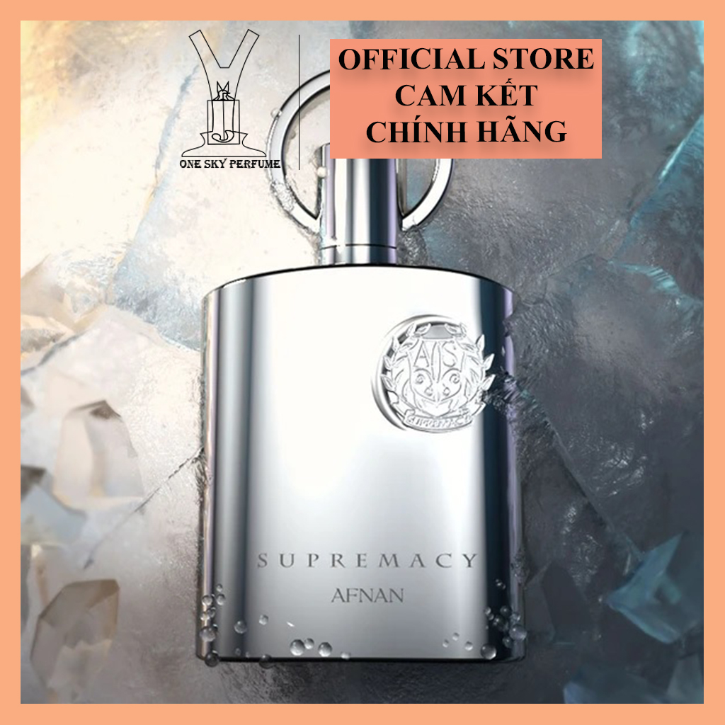 Nước hoa chiết 10ml Afnan Supremacy Silver chính hãng