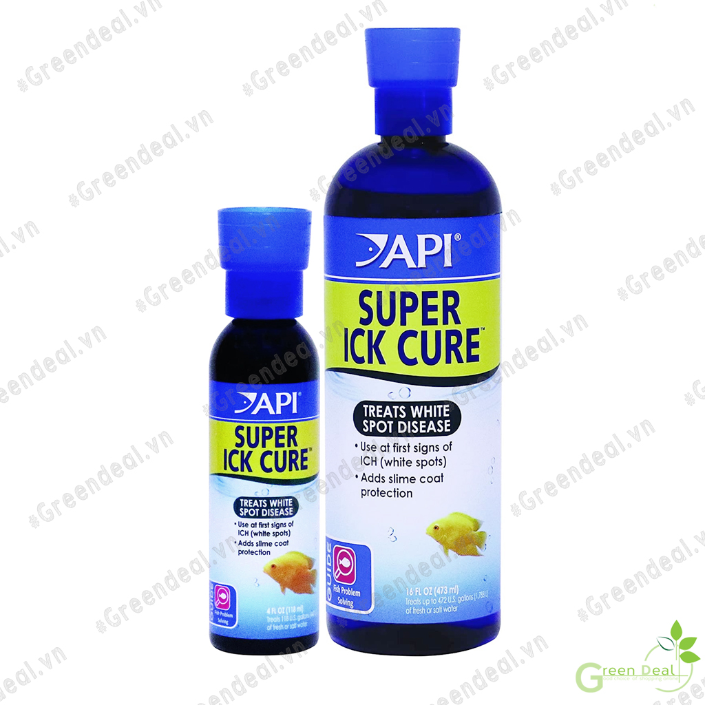 API - Super Ick Cure | Xử lý nấm ký sinh trùng cho cá cảnh trong hồ cá biển, hồ cá thủy sinh