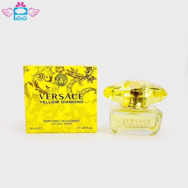 [HCM]Nước Hoa Versace Yellow Diamond Edt 50Ml Fullbox