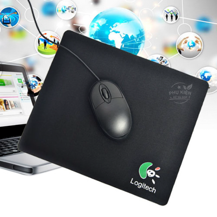 [HCM]Miếng lót chuột Logitech 22cm*18cm*1.5mm