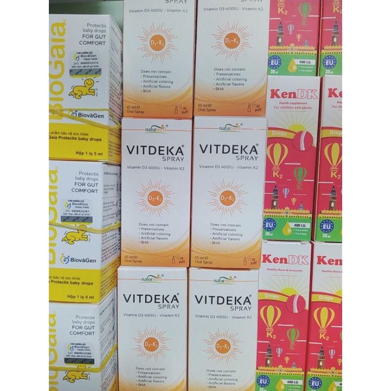 Vitamin D3 & K2 - Vitdeka Spray