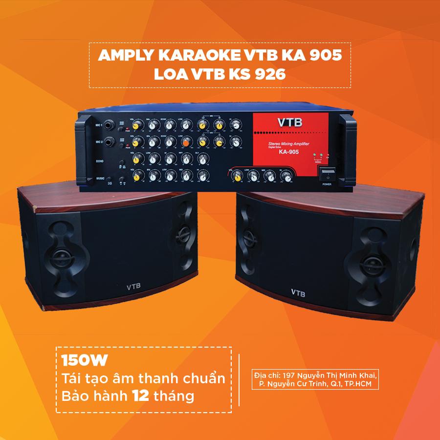 [Vitek] Amply Karaoke thông minh KA915SMART có Bluetooth