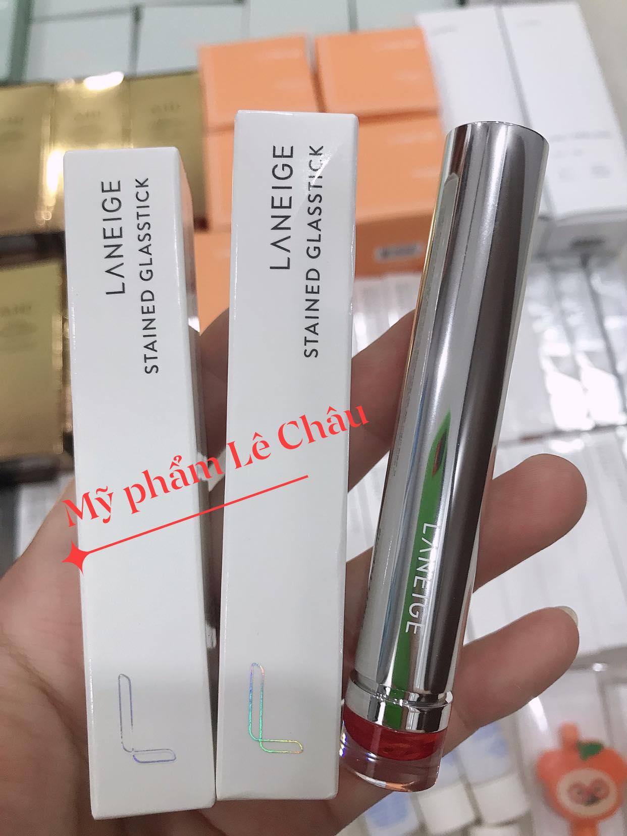 ( Chuẩn bill ) SON DƯỠNG CÓ MÀU MỚI NHẤT Laneige Stained Glasstick