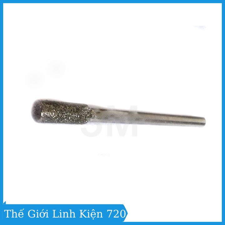 Đầu mài kim cương trục 3mm