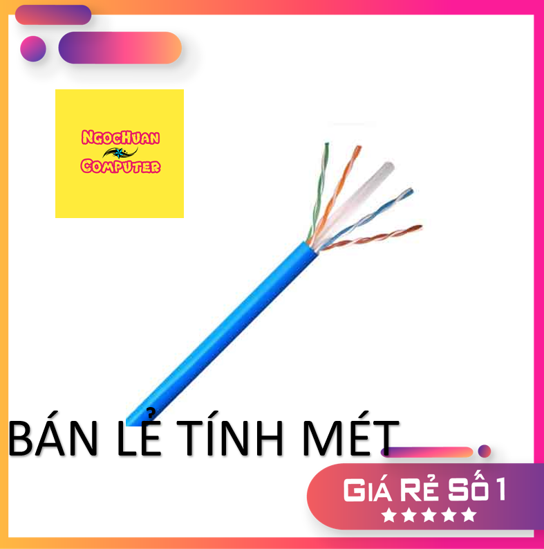 Dây cáp mạng Cat6 UTP dài 10m đến 100m (chưa bấm đầu)