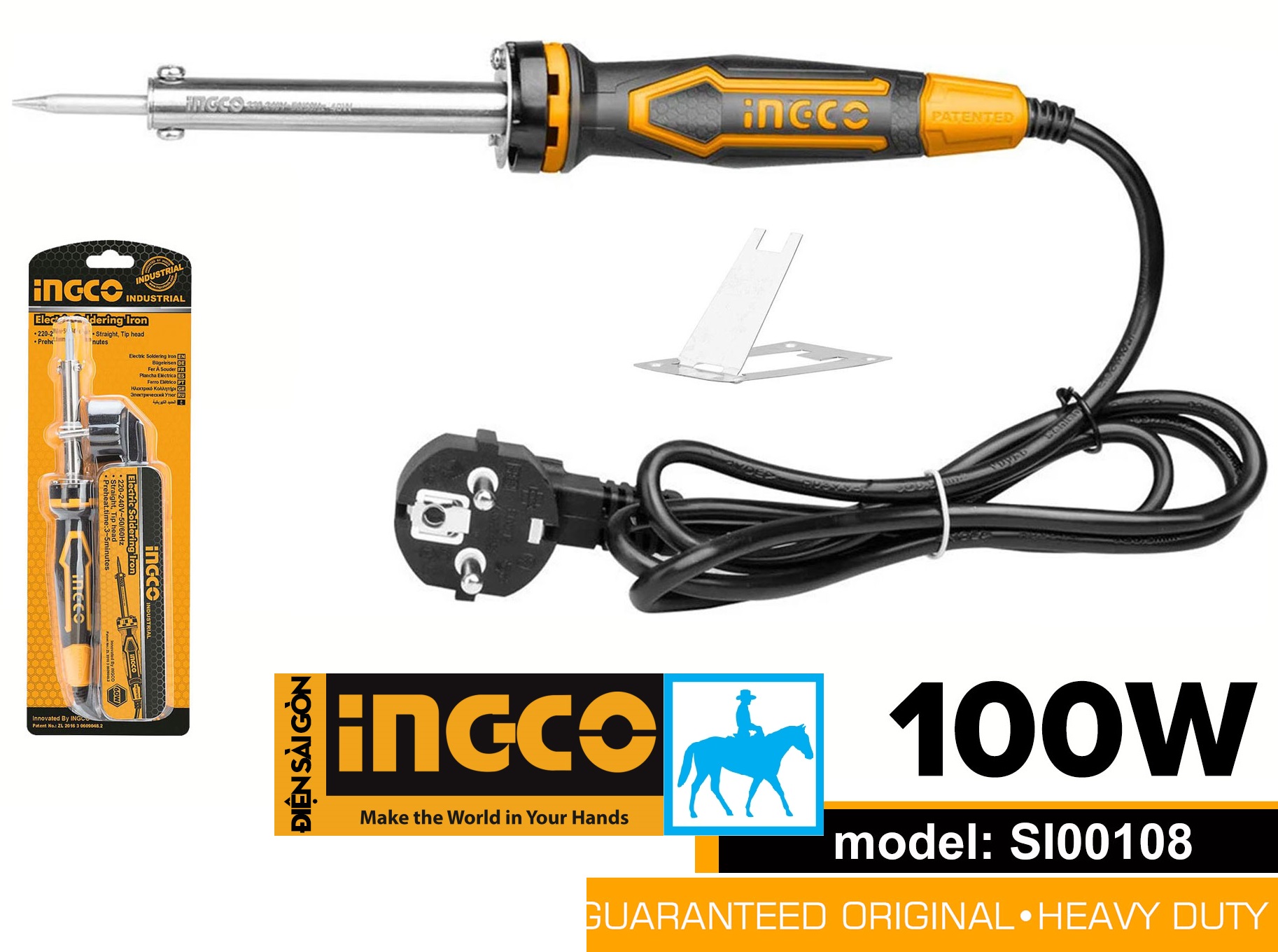Mỏ Hàn Chì 100W Electric Soldering Iron INGCO SI00108