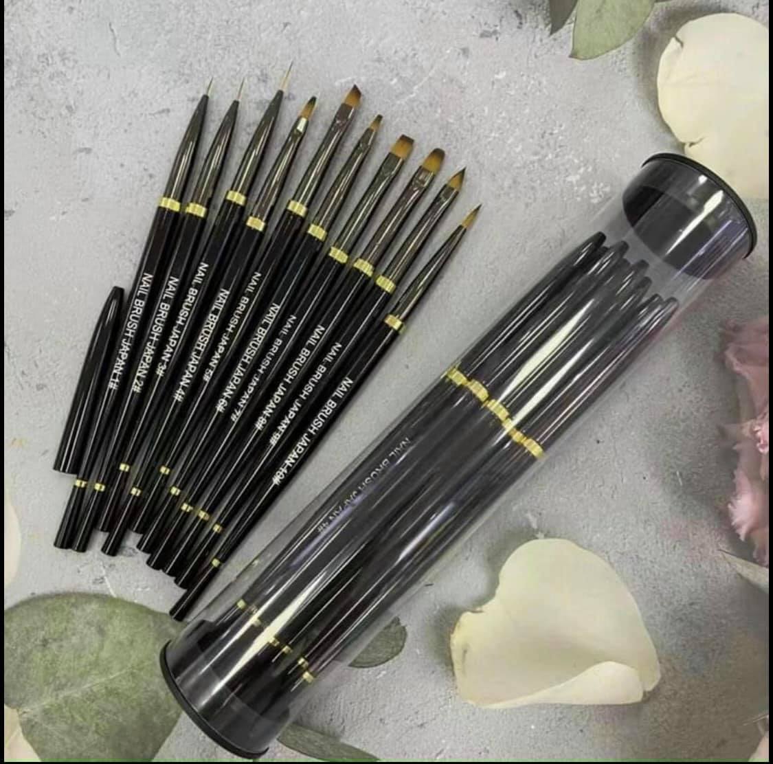 Bộ cọ làm nail 10 đầu đầy đủ công dụng
