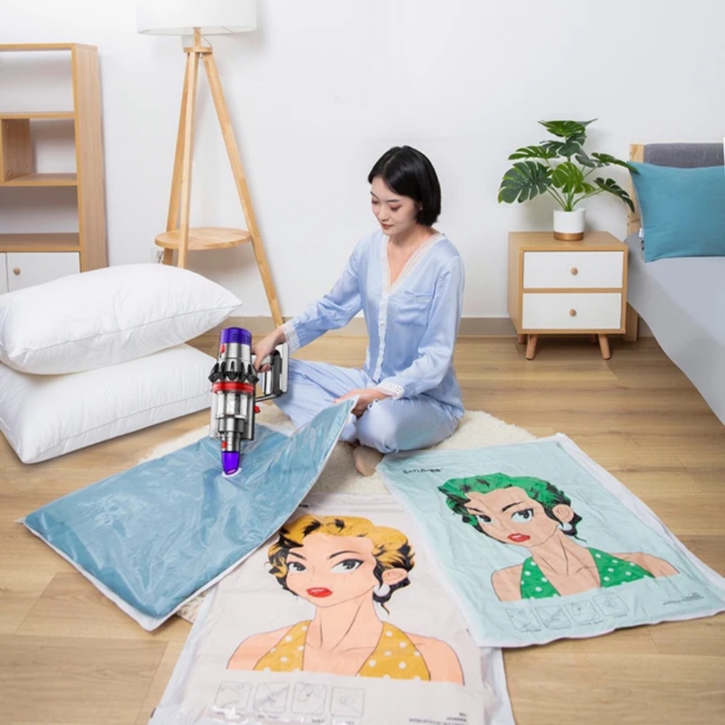 Đầu hút chân không Dyson và 6 túi trữ đồ ( mền gối - ga nệm )