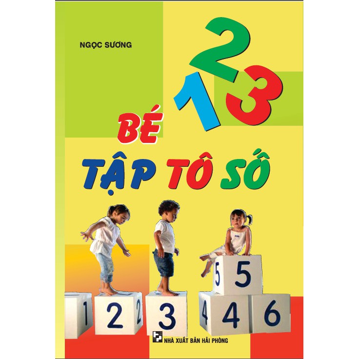 Sách - bé tập tô số 1 2 3