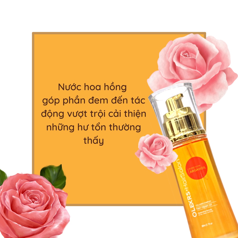 Tinh dầu dưỡng tóc Olexrs Hair Salon 80ml