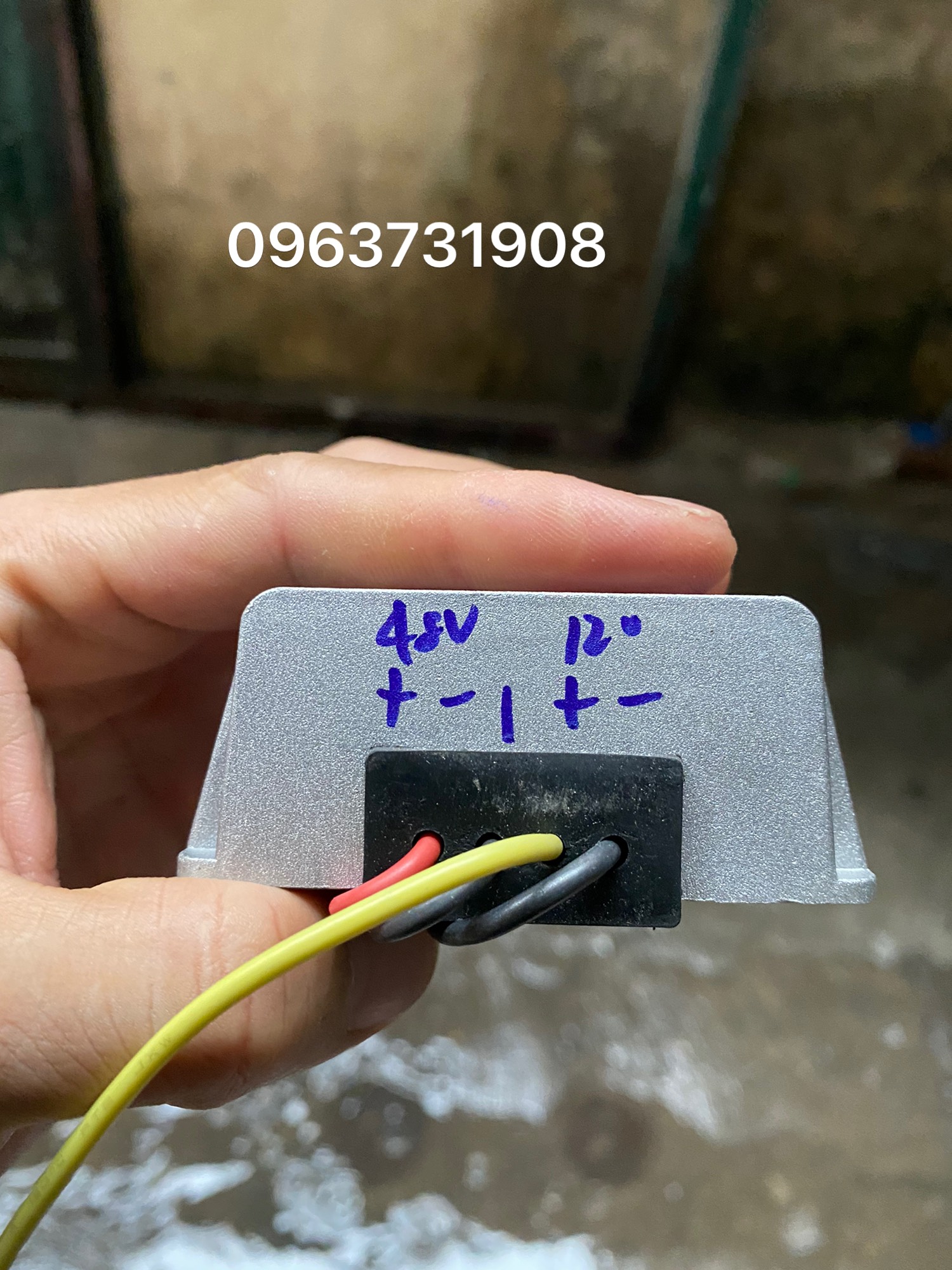 Mạch hạ áp nguồn điện 48v sang 12v 10A chống mưa hàng cao cấp