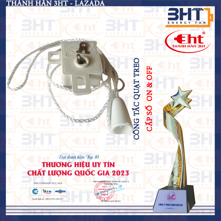 Công tắc quạt bàn 4 nút, quạt đứng, quạt treo & công tắc chuyển hướng gió
