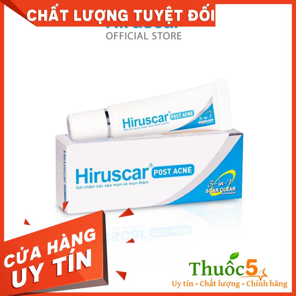 [GIÁ GỐC] Hiruscar Post Acne – Gel làm mờ thâm mụn