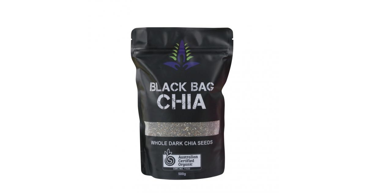 Hạt Chia Đen Hữu Cơ Black Bag Chia 500g