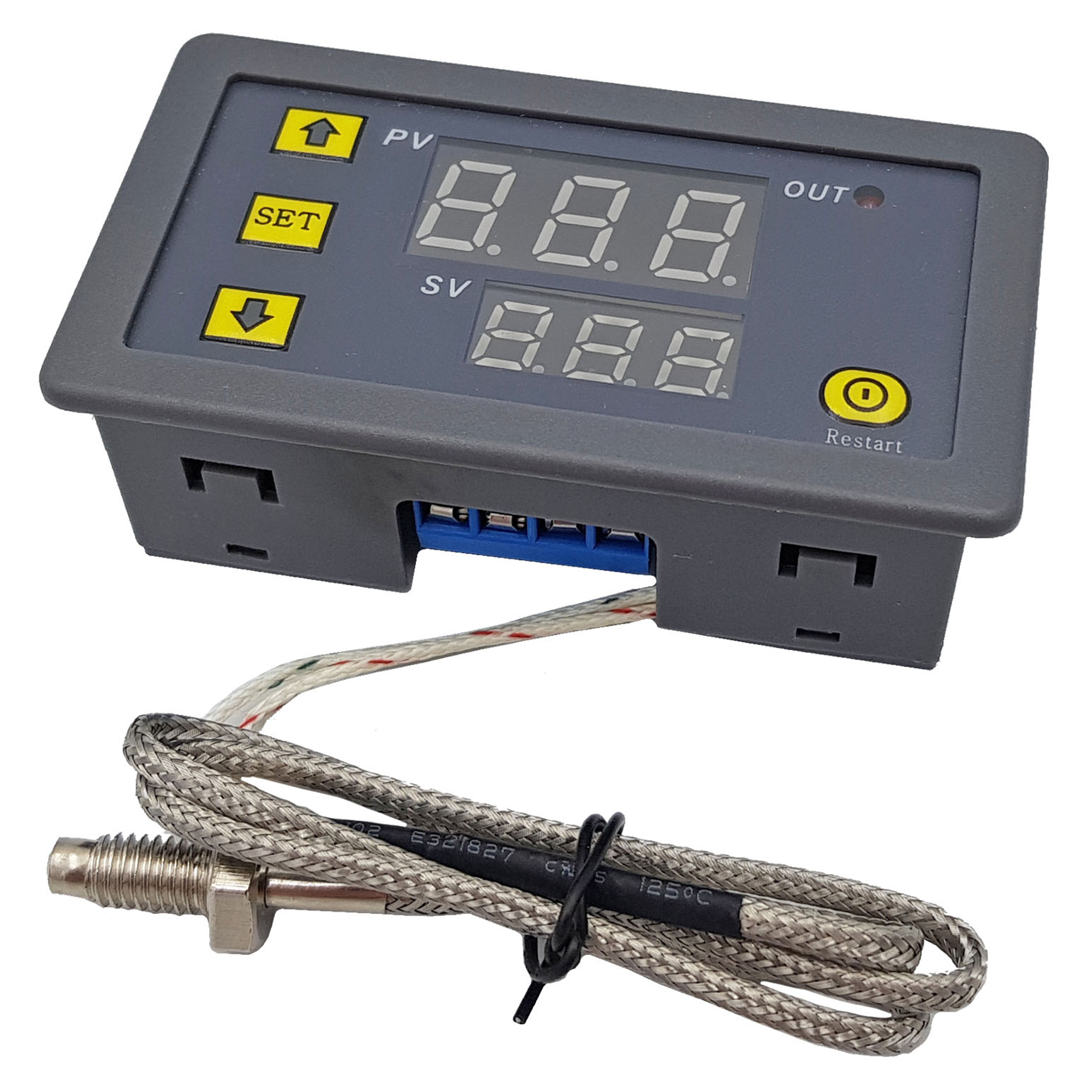 Bộ khống chế nhiệt độ Type-K 500 độ C 12VDC / 220VAC