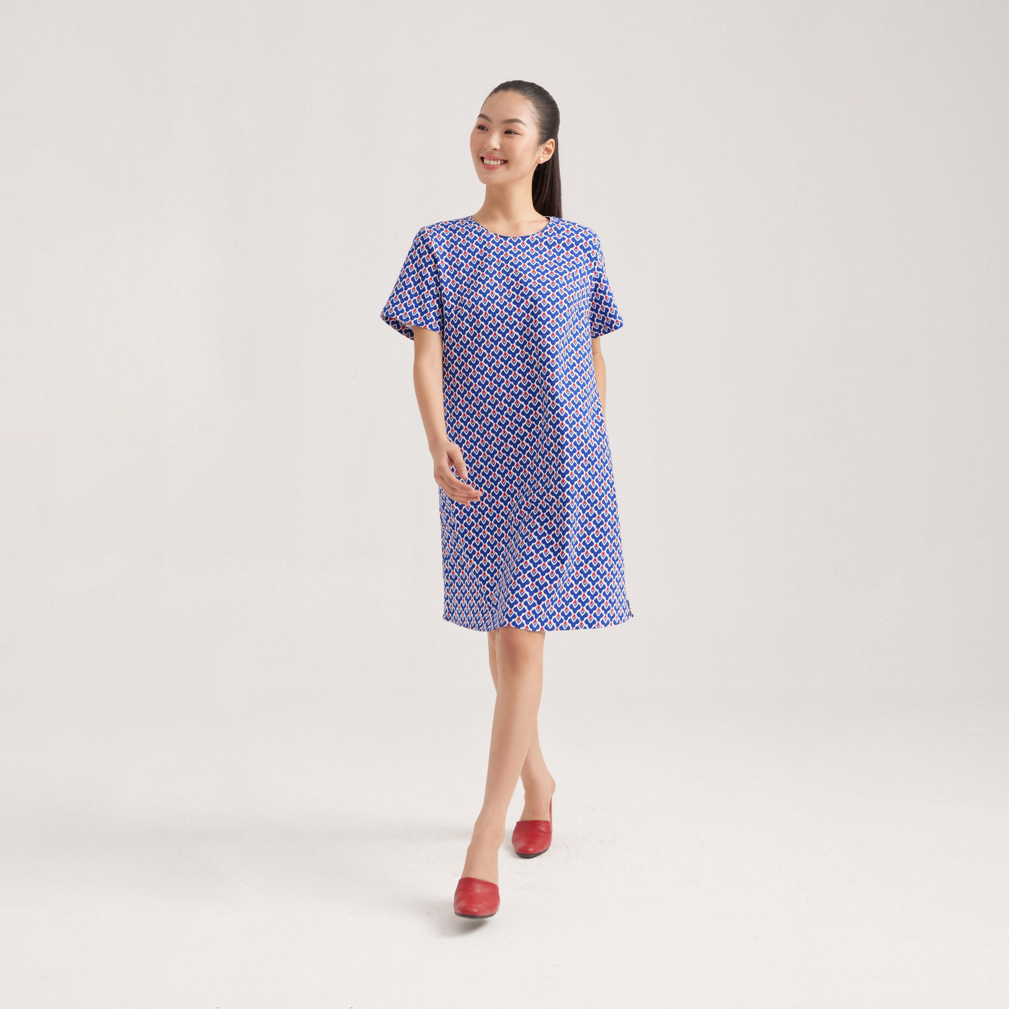 Đầm basic Mauve Summer Khaki dress