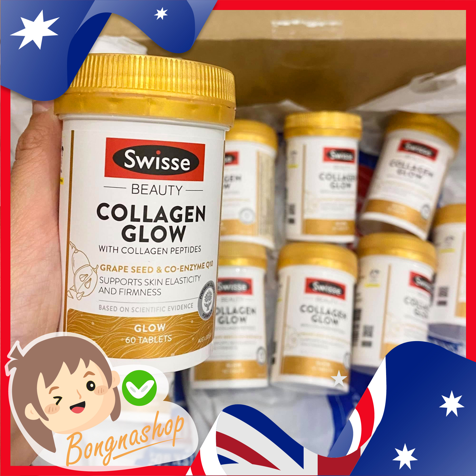 Collagen Glow Swisse 60 viên