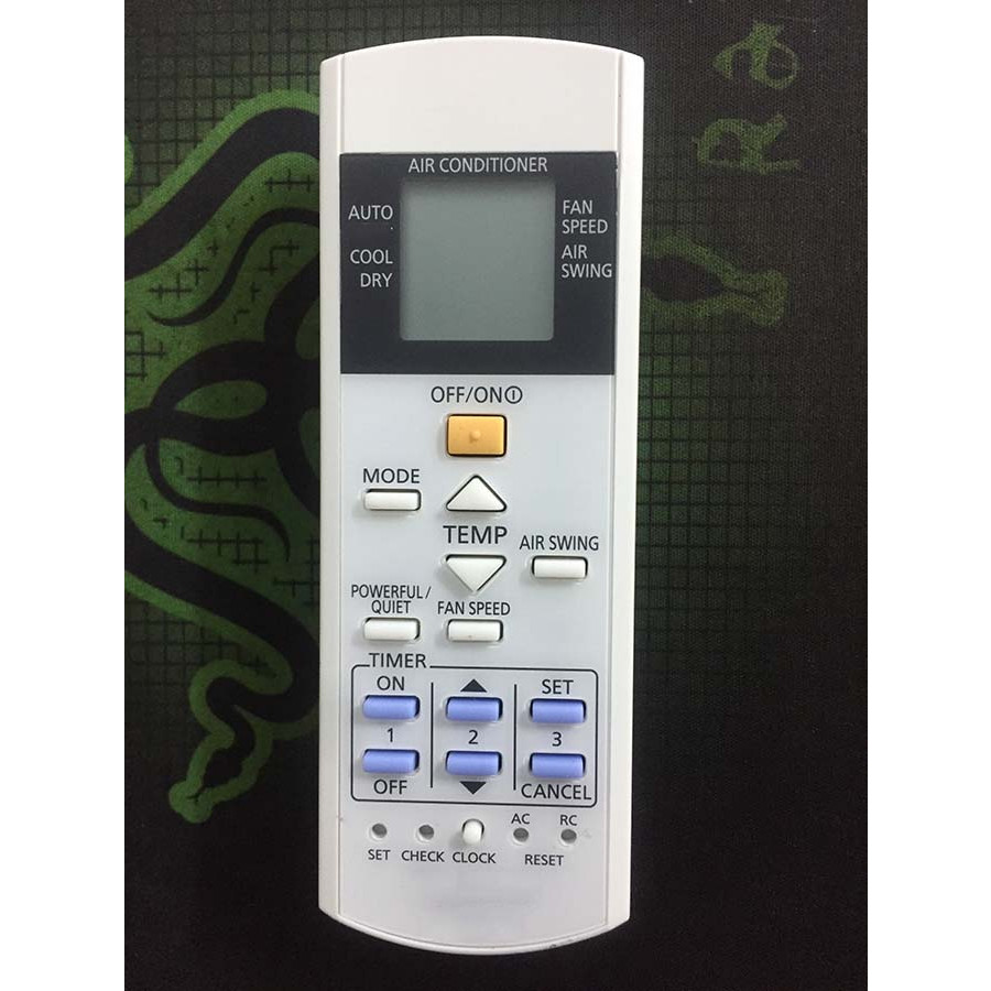 Điều khiển điều hòa Panasonic 1 chiều - Remote máy lạnh Panasonic 1 chiều (Tặng Pin)