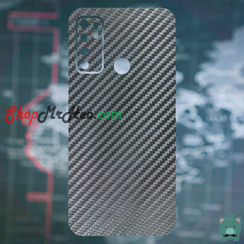[HCM]Skin Dán Mặt Sau Lưng Vân Nhôm Vsmart Live 4