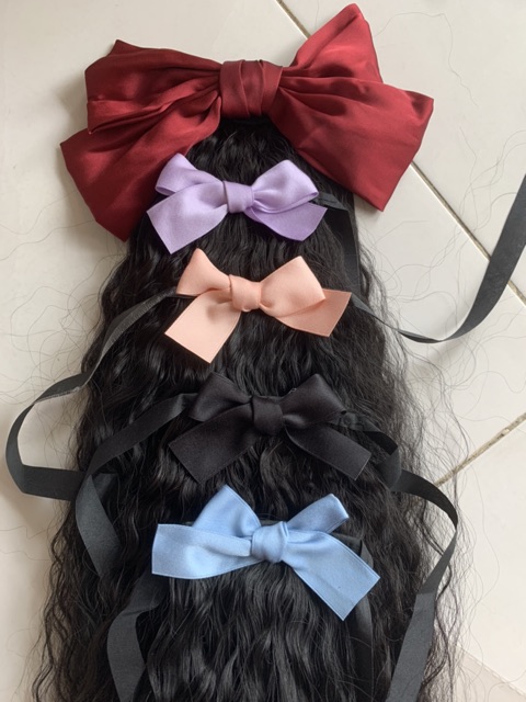 Tóc giả em bé 🥰FREESHIP😍🥰tóc cột xù đính nơ cho bé iu