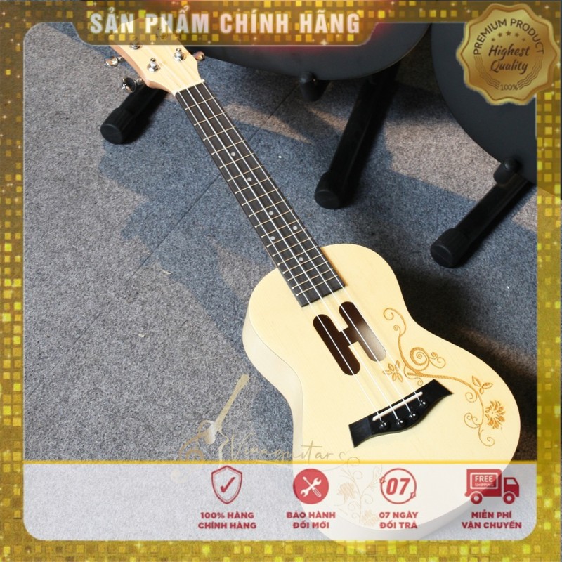 Đàn ukulele concert BWS H-Maple Full Gỗ Phong-phân phối chính hãng tại Nhạc cụ 3 số