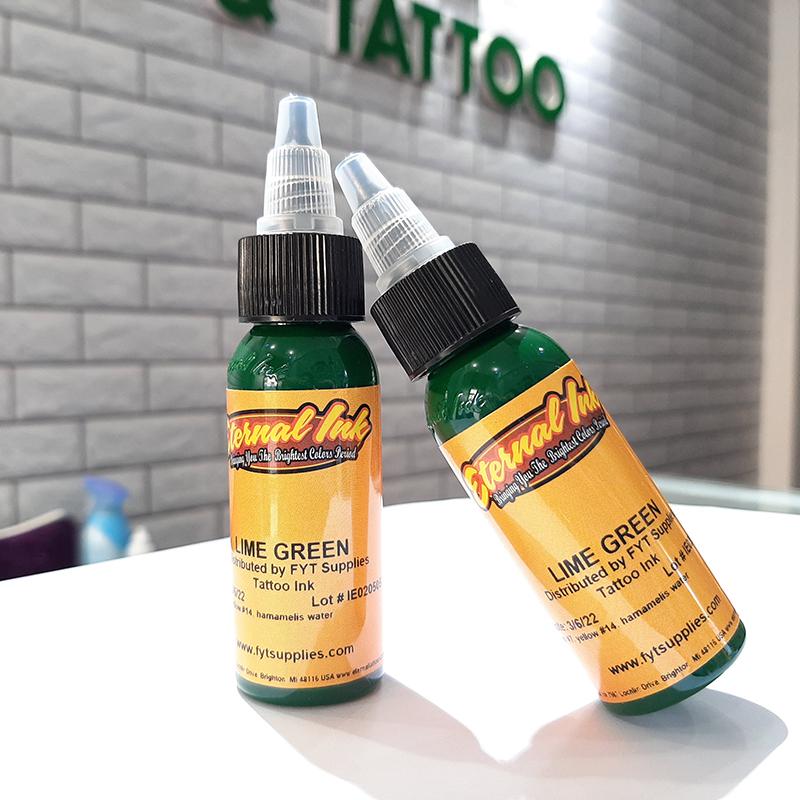 MỰC XĂM HÌNH ENTERNAL INK LIME GREEN 30ML
