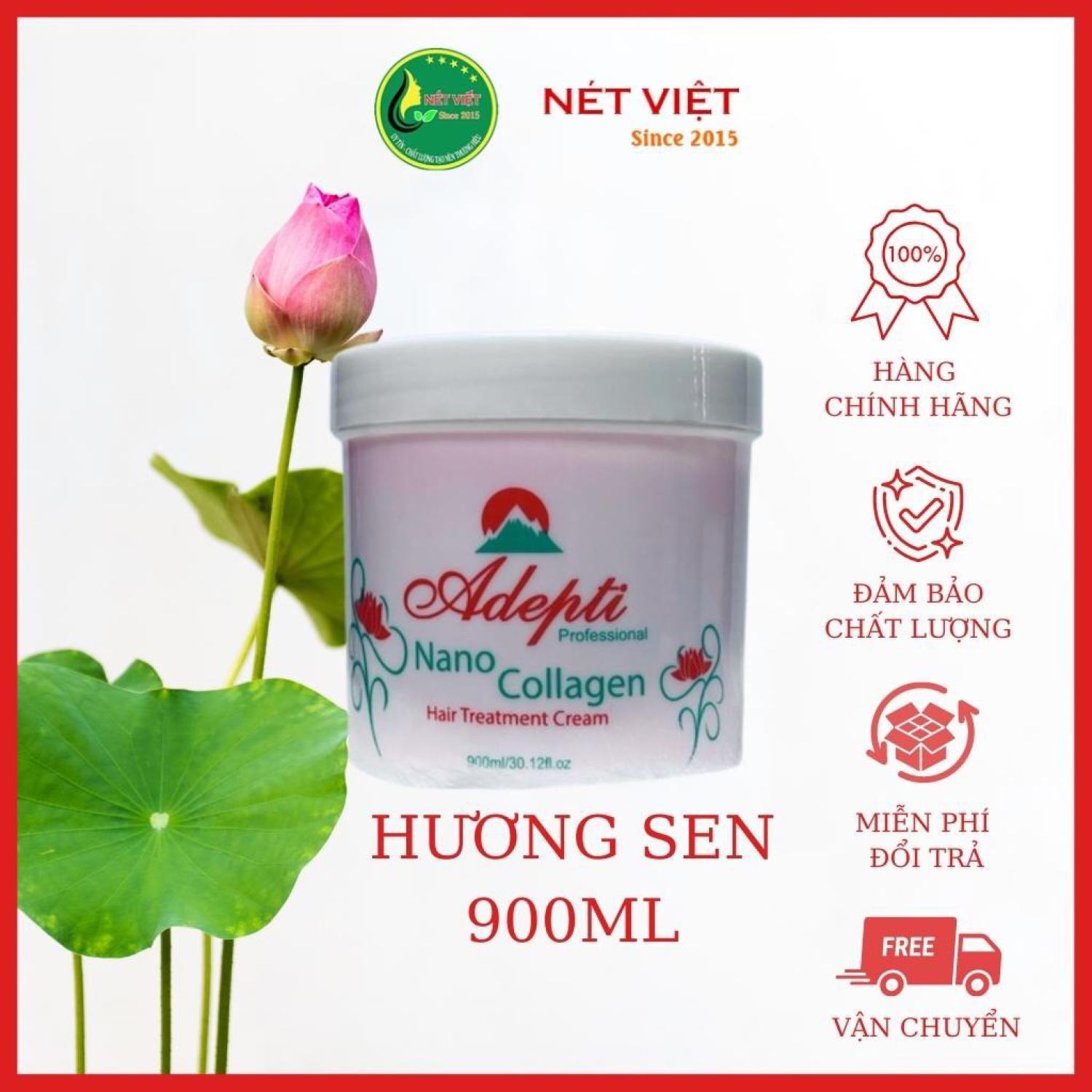Hấp dầu siêu mềm mượt collagen 1000ml