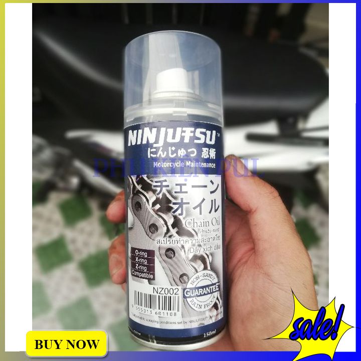 Xịt dưỡng xích sên samurai NZ002 hàng chính hãng