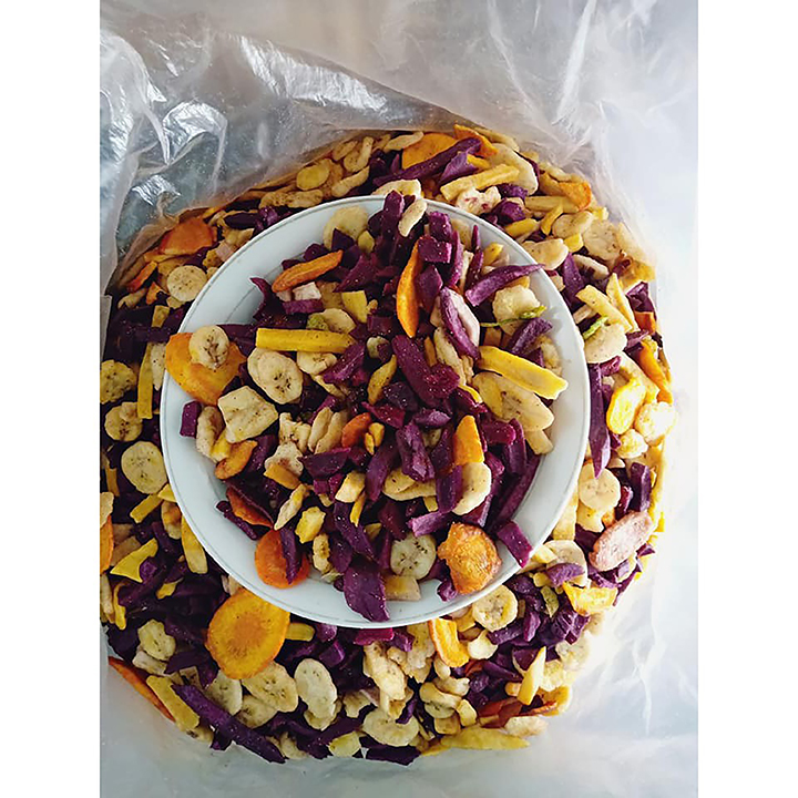 100g hoa quả sấy vụn