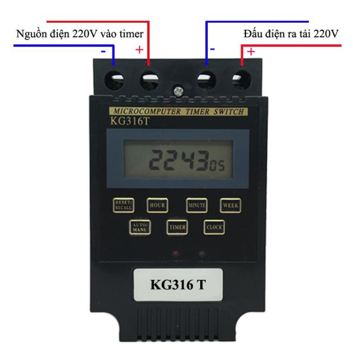 Công tắc hẹn giờ KG316T
