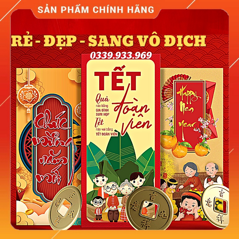 20 bao lì xì tết - bao lì xì giá rẻ nhiều hình dễ thương