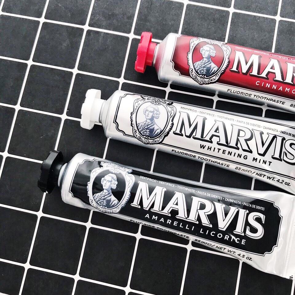 Kem Đánh Răng Marvis Trắng, Thơm, Xịn - 85ml