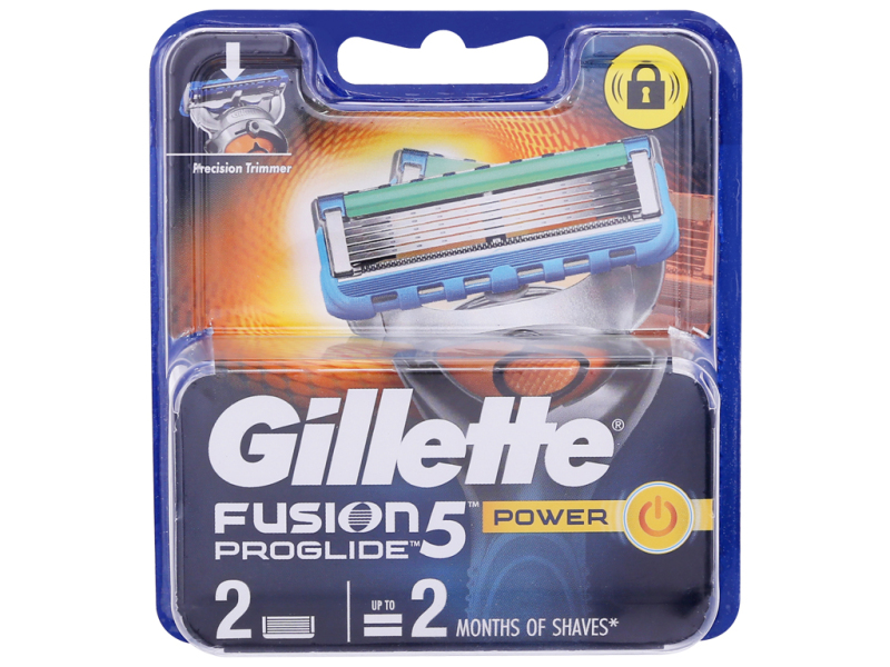 [Siêu thị VinMart] -  Lưỡi dao cạo Gillette Fusion Blue Plus 5 + 1