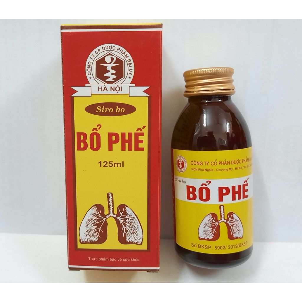 Siro ho Bổ Phế Đại Uy Chai 100ml - 125ml