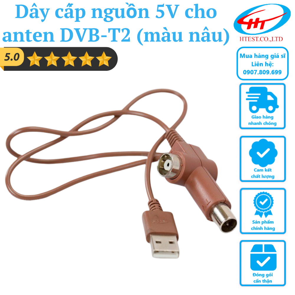 Dây cấp nguồn 5v cho anten dvb-t2