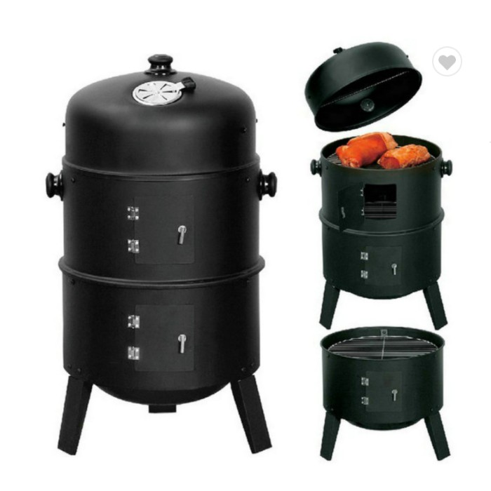 Bếp nướng than dạng đứng du lịch dã ngoại hoặc dùng tại nhà BBQ Bacon USA - PKTL