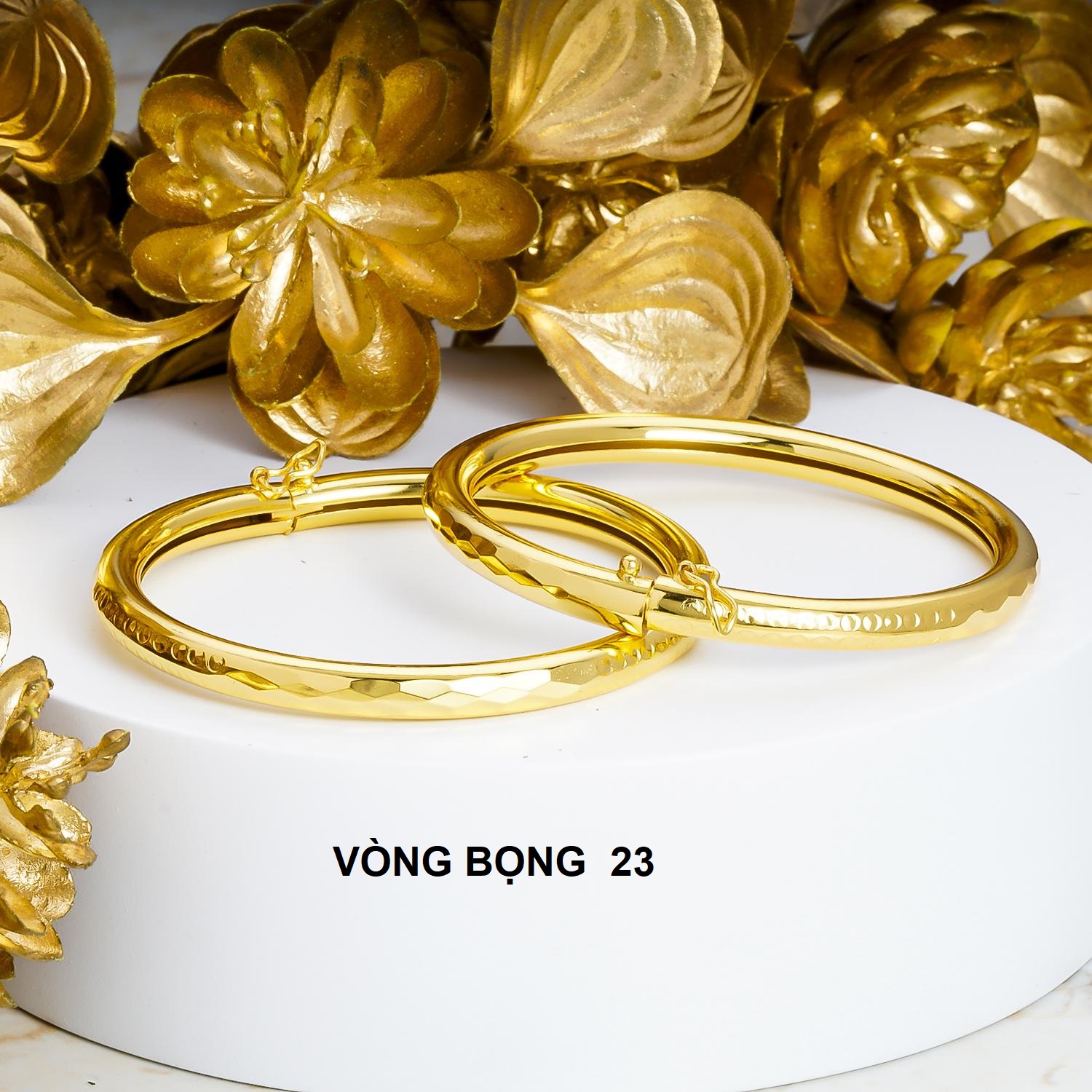 [Hàng mới về] Vòng tay nữ mạ vàng 18K cao cấp 23r PY M2 , giống vàng thật 99% ,cho độ sáng lấp lánh cao đeo cực sang chảnh, thích hợp đi tiệc, mua làm quà tặng, vong vang 18K, vòng tay nữU.vong155