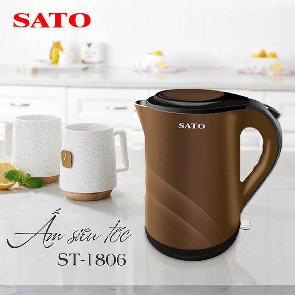 Ấm siêu tốc SATO ST-1806 1.8L