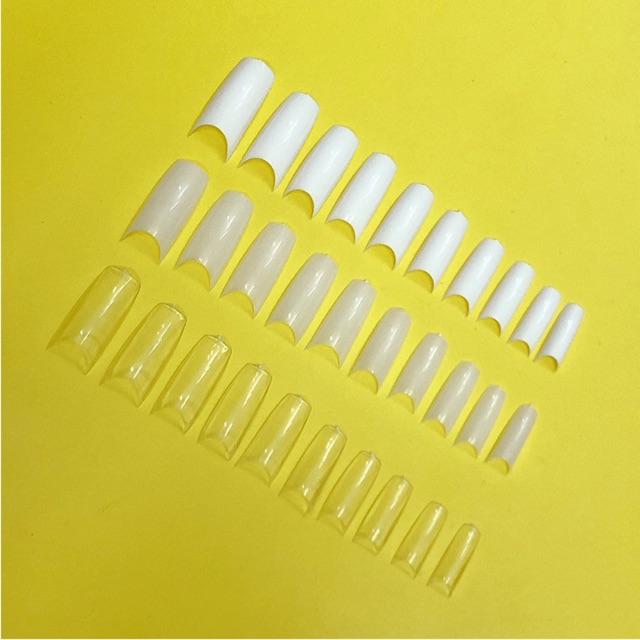 [HCM]Set 500 Móng Nối Tay form Hàn đủ size từ 0 đến 9