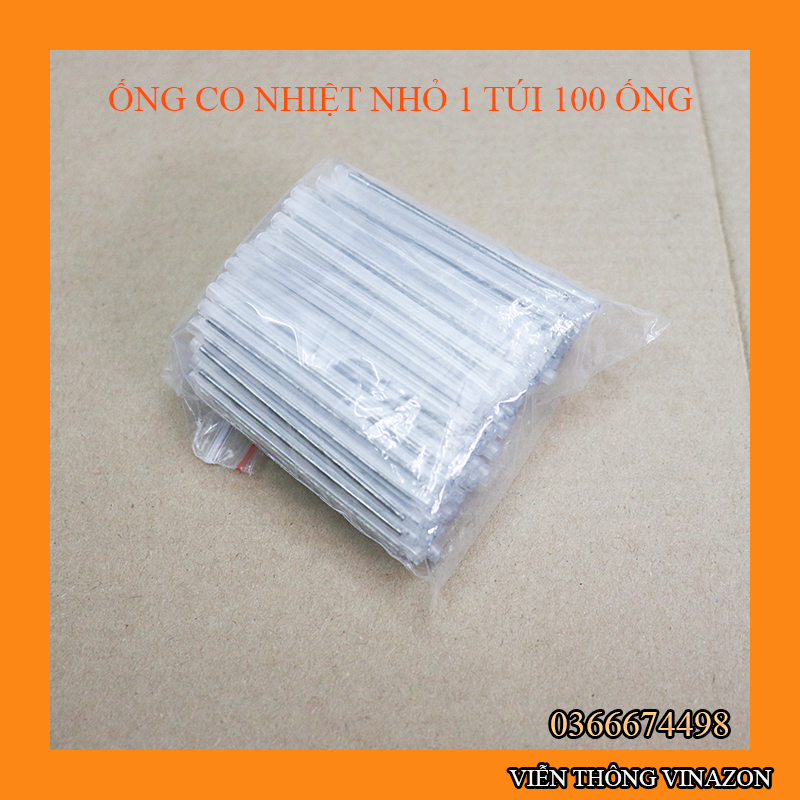 100 Ống nung hàn cáp quang 60mm