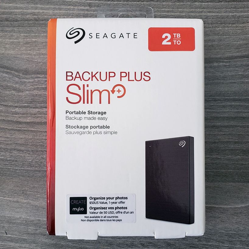 [HCM]Ổ Cứng Di Động Seagate Backup Plus Slim 2TB - KCD