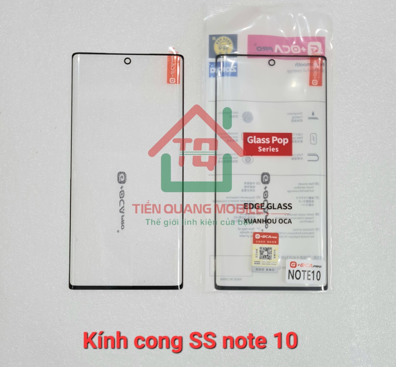 Kính cong Samsung Note  8, Note 9, Note 10, Note 10 plus/10+